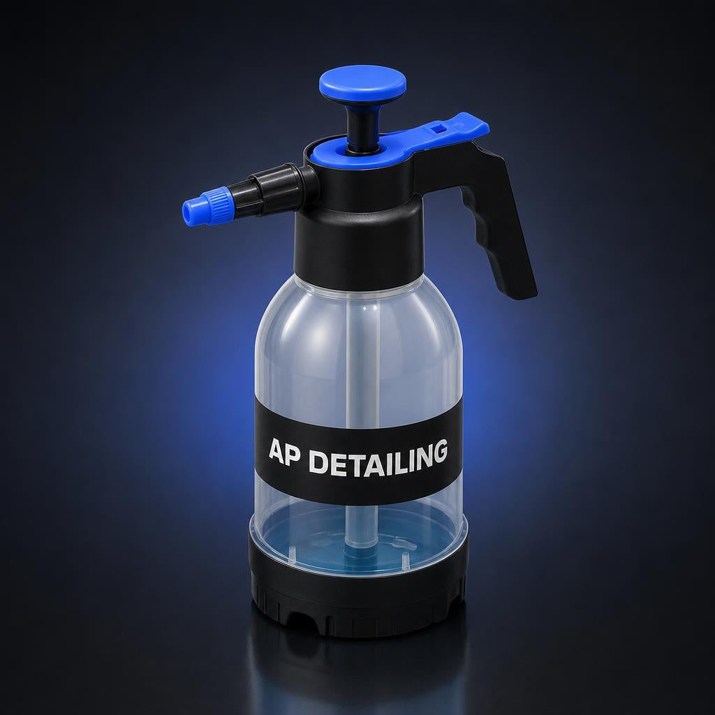 Pulverizador de presión AP Detailing - vista frontal