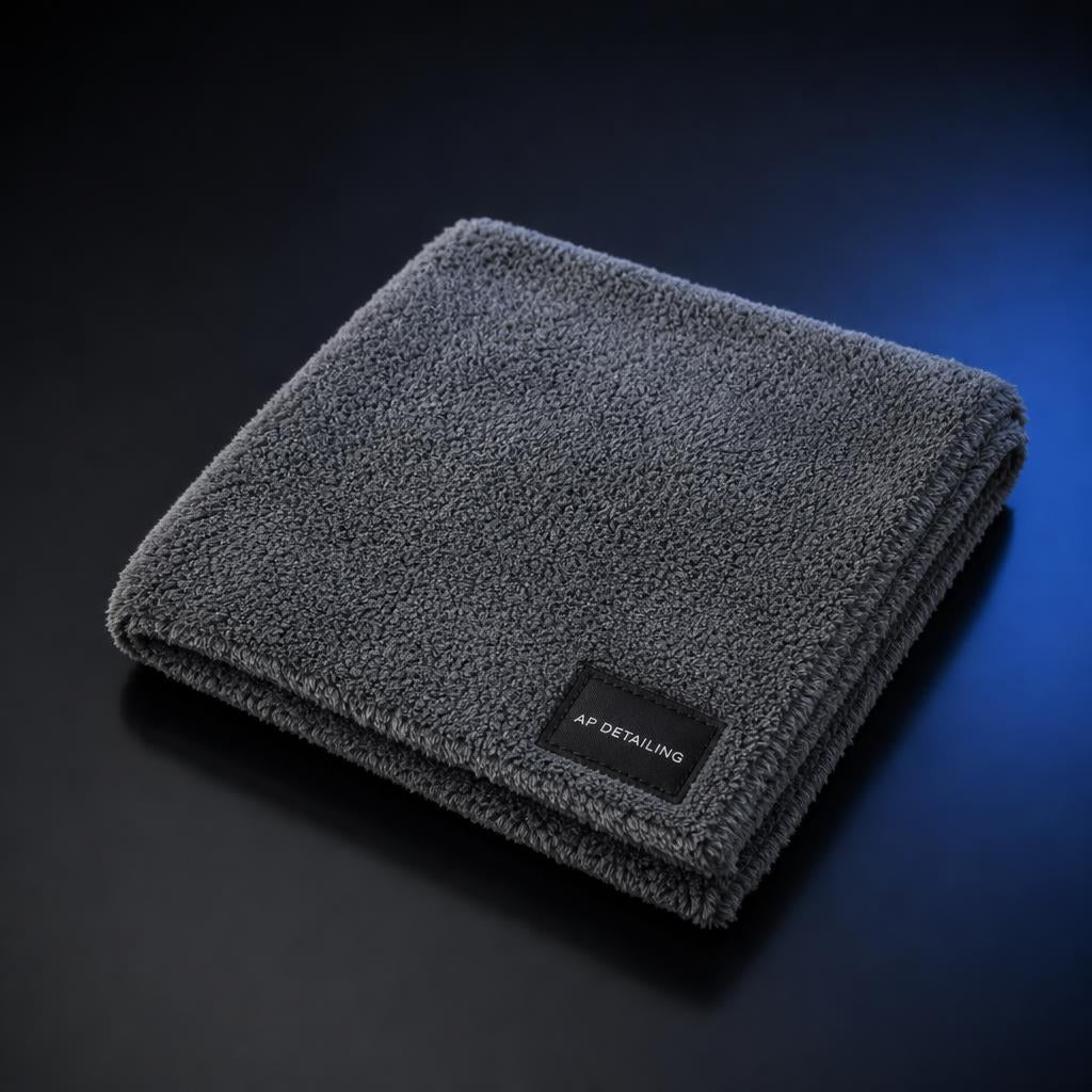 Pack de chiffons en microfibre AP Detailing, gris